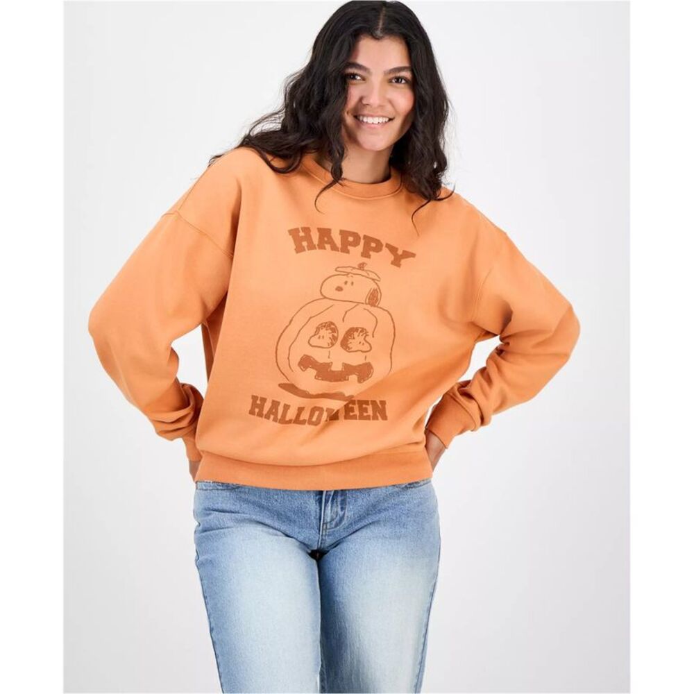 Peanuts Mens Halloween Snoopy Pullover Sweater, NWT